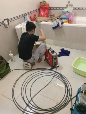 Hút bể phốt