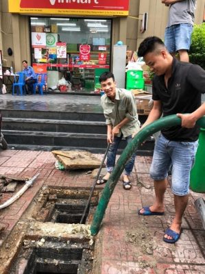 Hút bể phốt