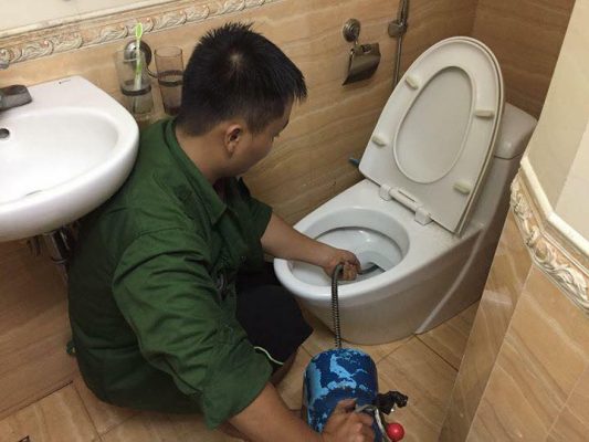 Thông tắc bồn cầu số 1 Ninh Bình