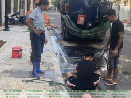 Thông tắc cống Thái Bình